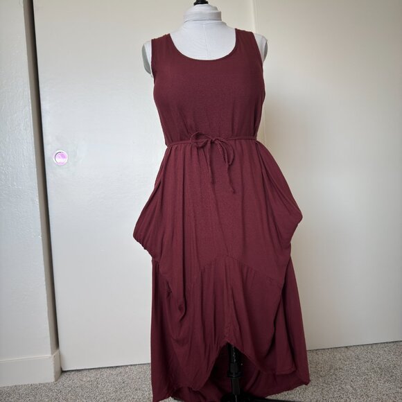 Bolongaro Trevor Oxblood Parachute Dress - Picture 5 of 11